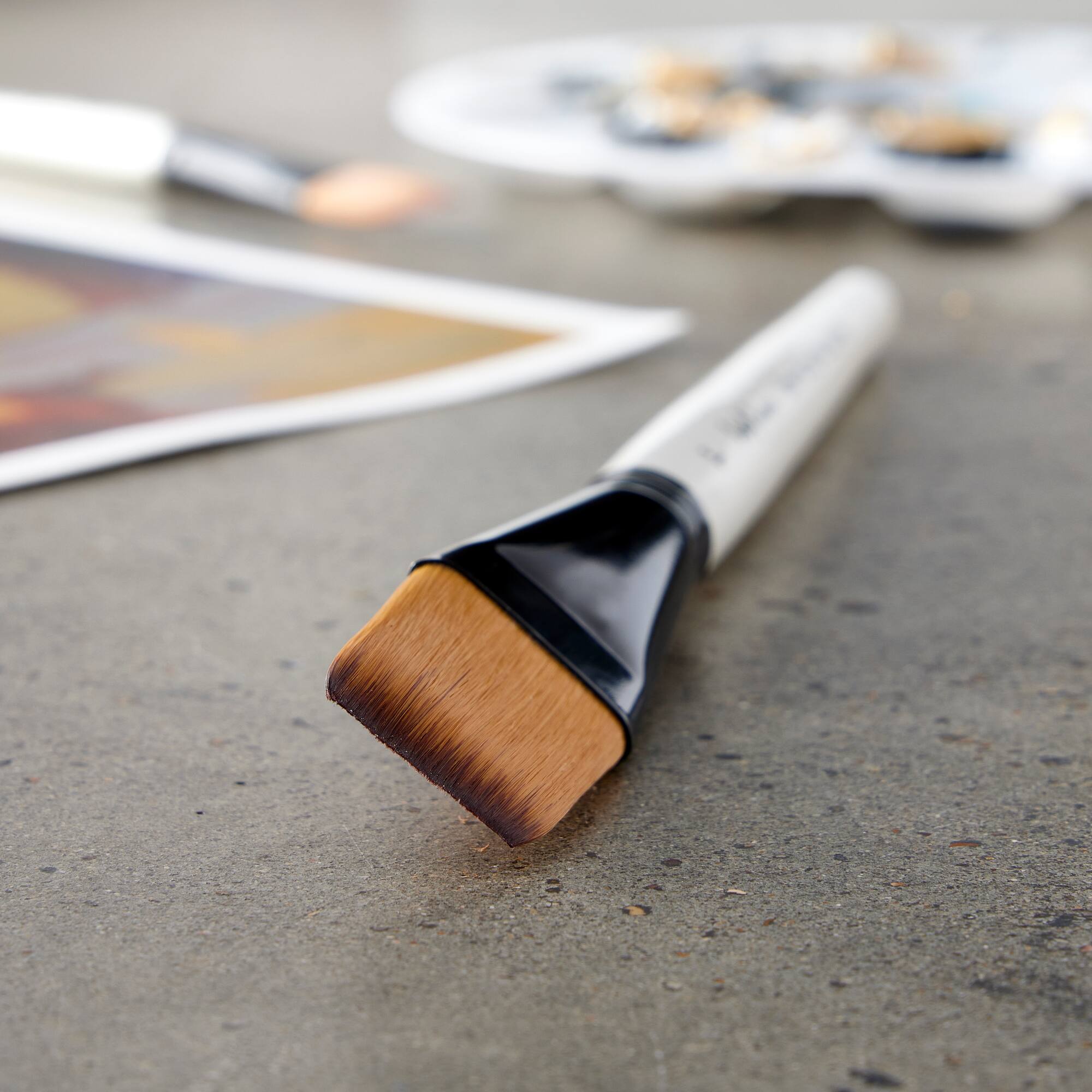 Simply Simmons Short Handle One Stroke Brush